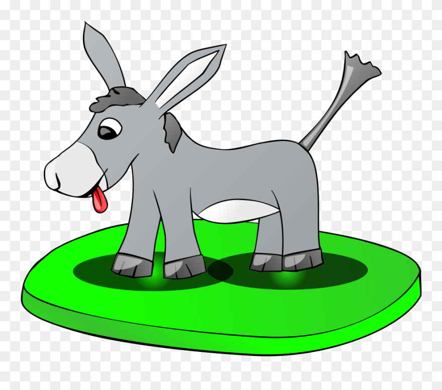 Donkey Clip Art - Png Download