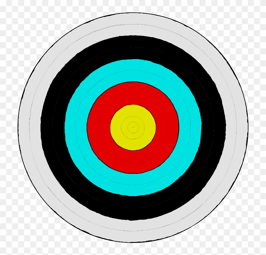 Target Archery Png - Target Practice Clipart