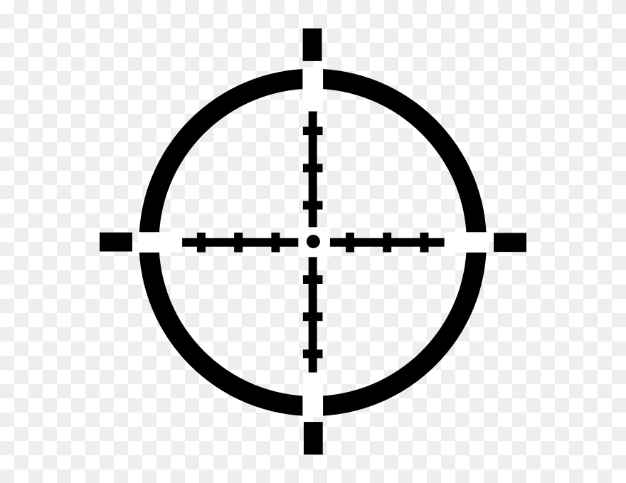 Crosshair Vector - Clipart Best - Crosshair Clipart - Png Download