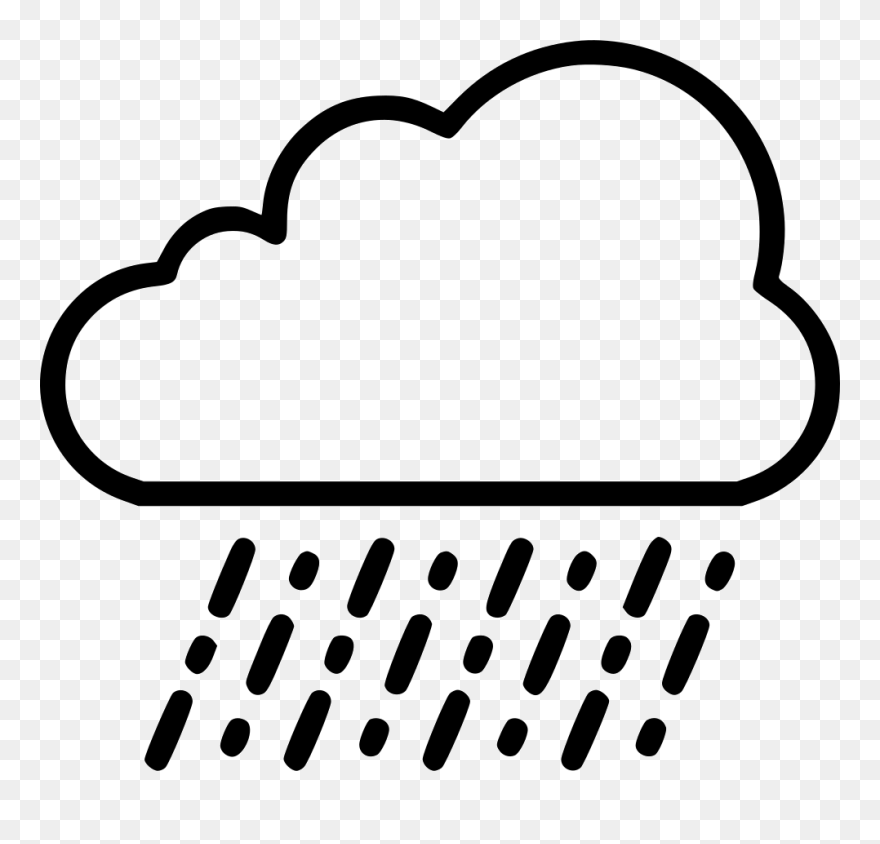 Rain Drawing At Getdrawings - Drawing Of A Cloud Raining Clipart