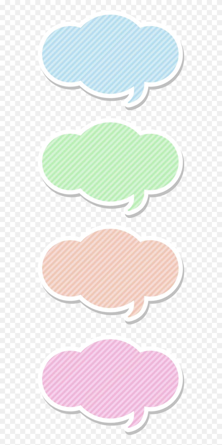 Free Png Clouds - Cartoon Clipart