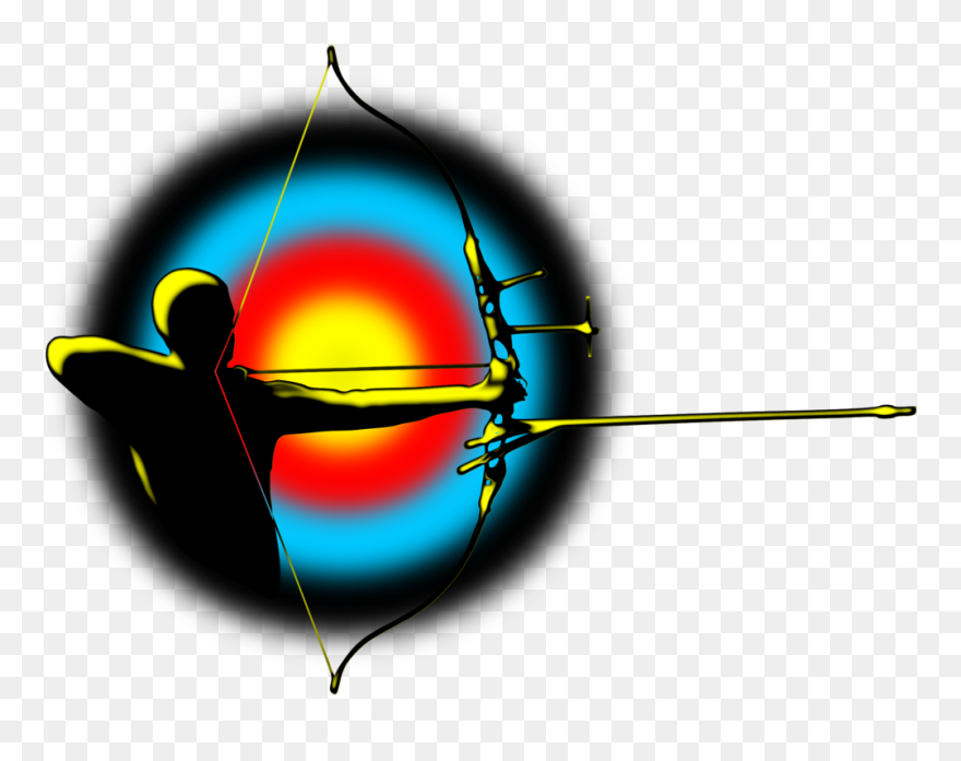 Target Archery,graphic Design,computer Wallpaper - Clip Art Archery Wallpaper Hd - Png Download