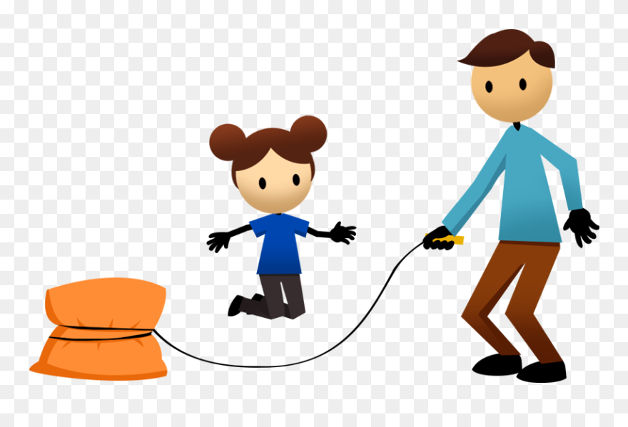 Kids Playing Baseball Clipart Royalty Free Library - Kid Get Moving Clipart - Png Download