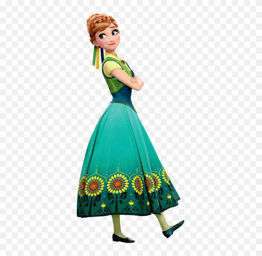 Elsa Clipart Renders - Frozen Anna - Png Download