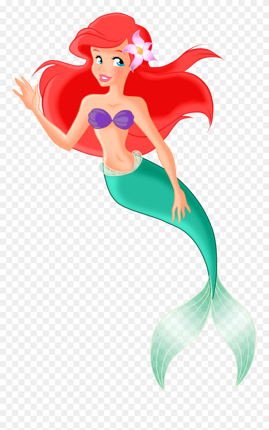 Ariel Rapunzel Mermaid Clip Art - Cover Photos Tumblr Fotos Para Capa Do Facebook - Png Download