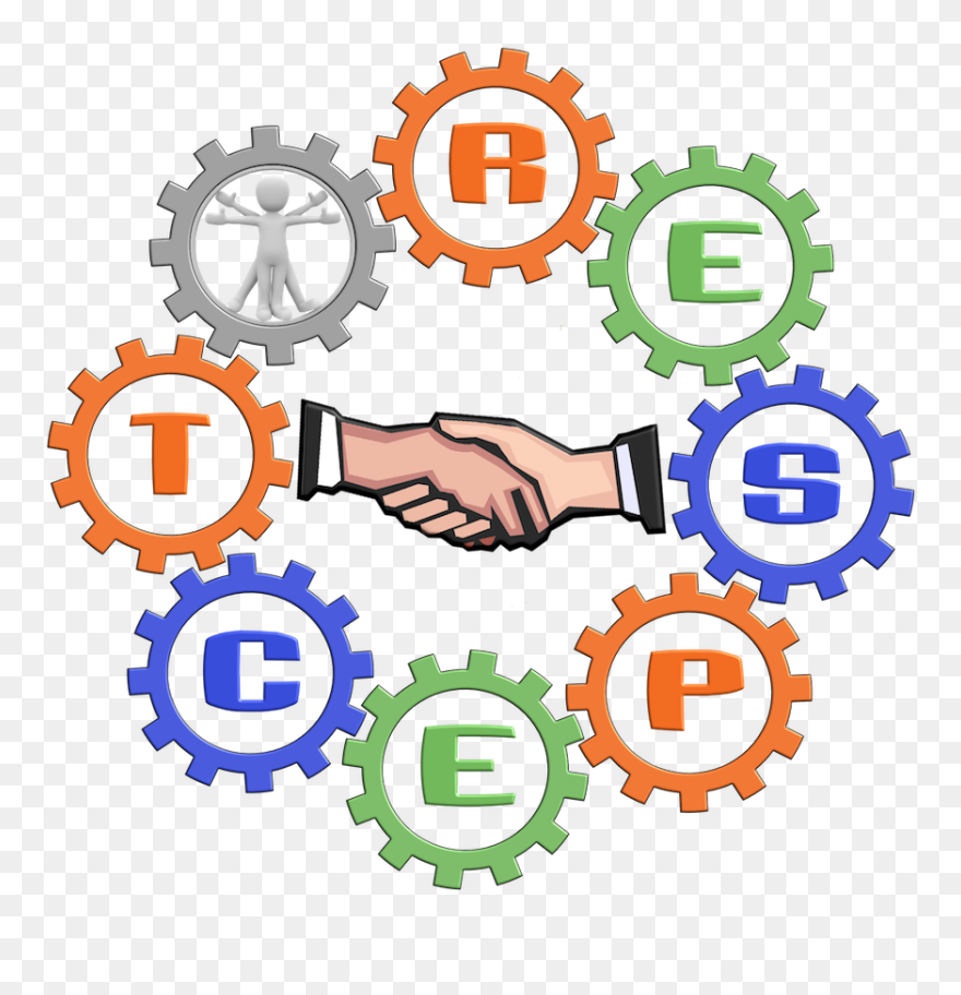 Transparent Respect Clipart - Handshake Clip Art - Png Download