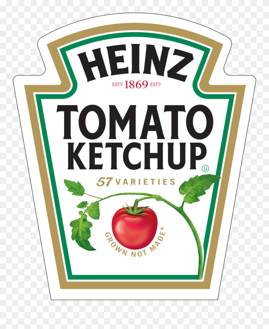 Heinz Ketchup Clipart Png, Picture - Printable Heinz Ketchup Label Transparent Png