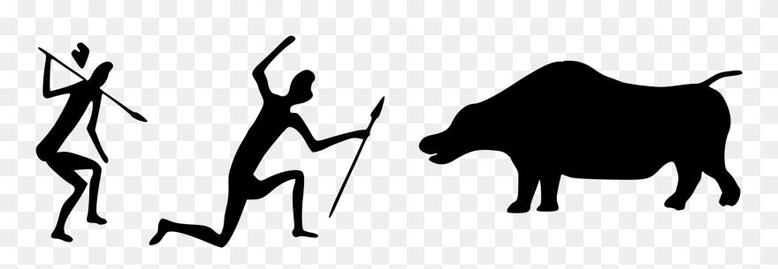 Transparent Painting Clip Art - Cave Painting Clipart - Png Download