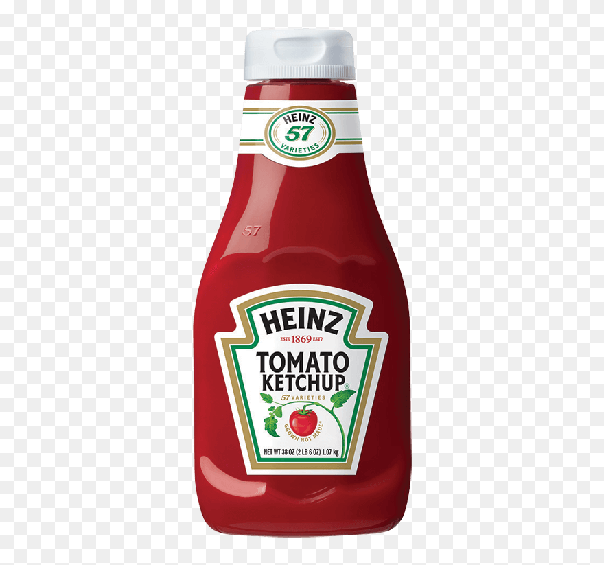 Heinz Ketchup Bottle Clipart - Heinz Tomato Ketchup 38 Oz - Png Download