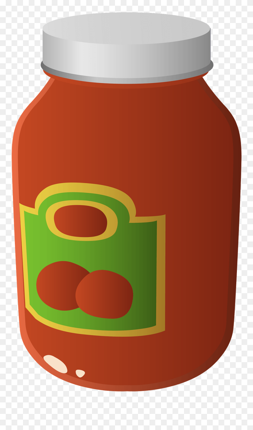 Food Creamy Catsup - Pasta Sauce Clip Art - Png Download
