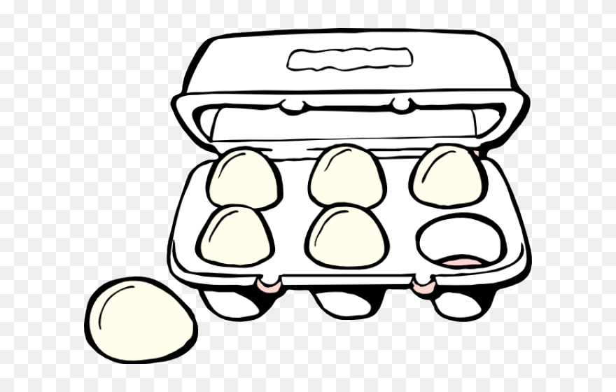 Clipart Egg Carton Png Transparent Png