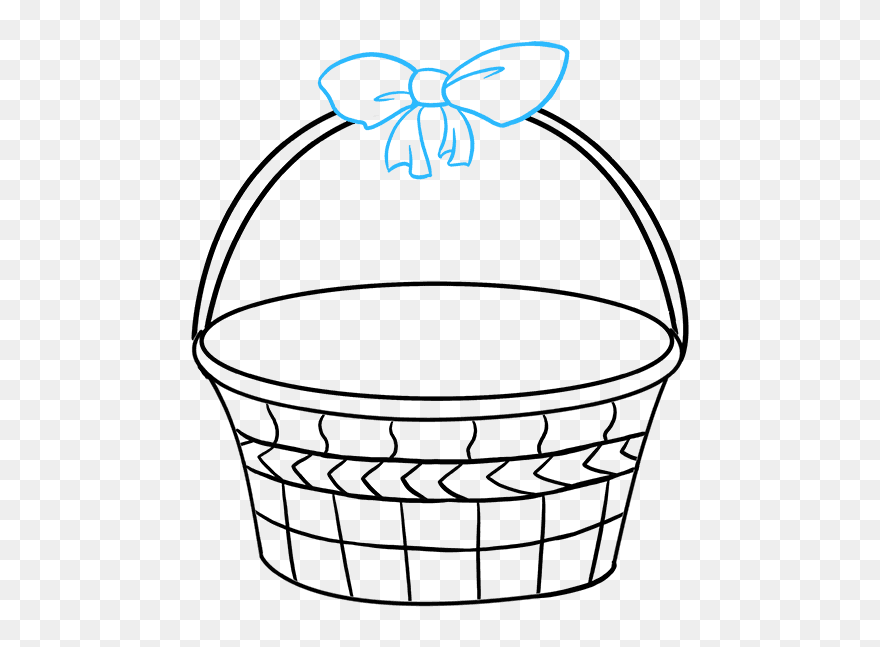 Download Easter Basket Drawing Easy Clipart (5223005) PinClipart