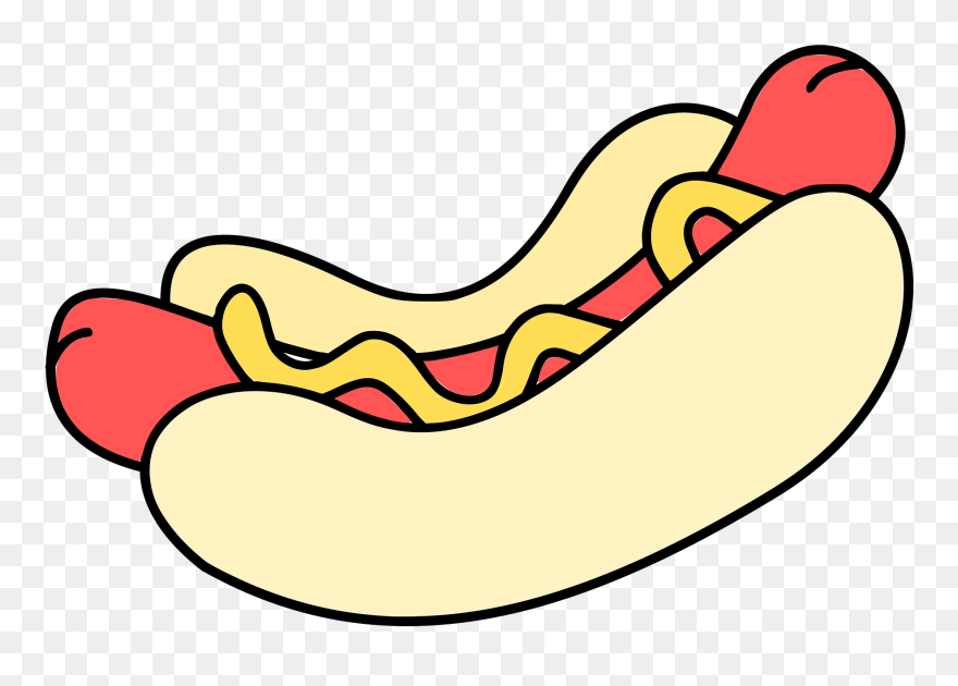 Hot Dog Clip Art - Png Download