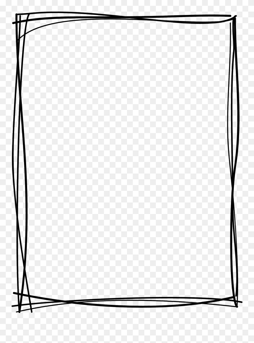 Christmas Light Border Clip Art - Line Art - Png Download
