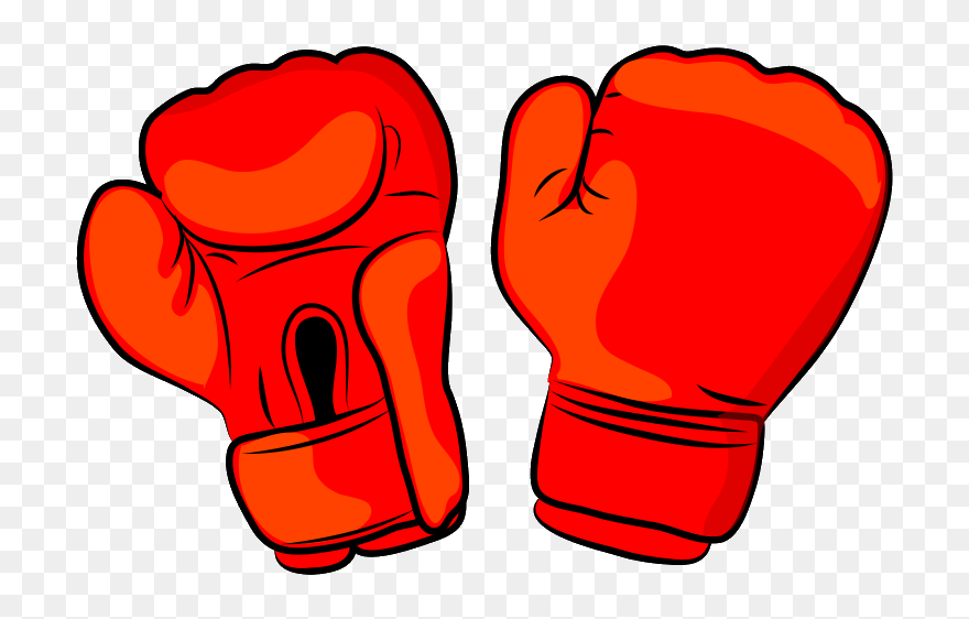 Gloves Clipart Boxing - Transparent Background Boxing Gloves Clipart - Png Download