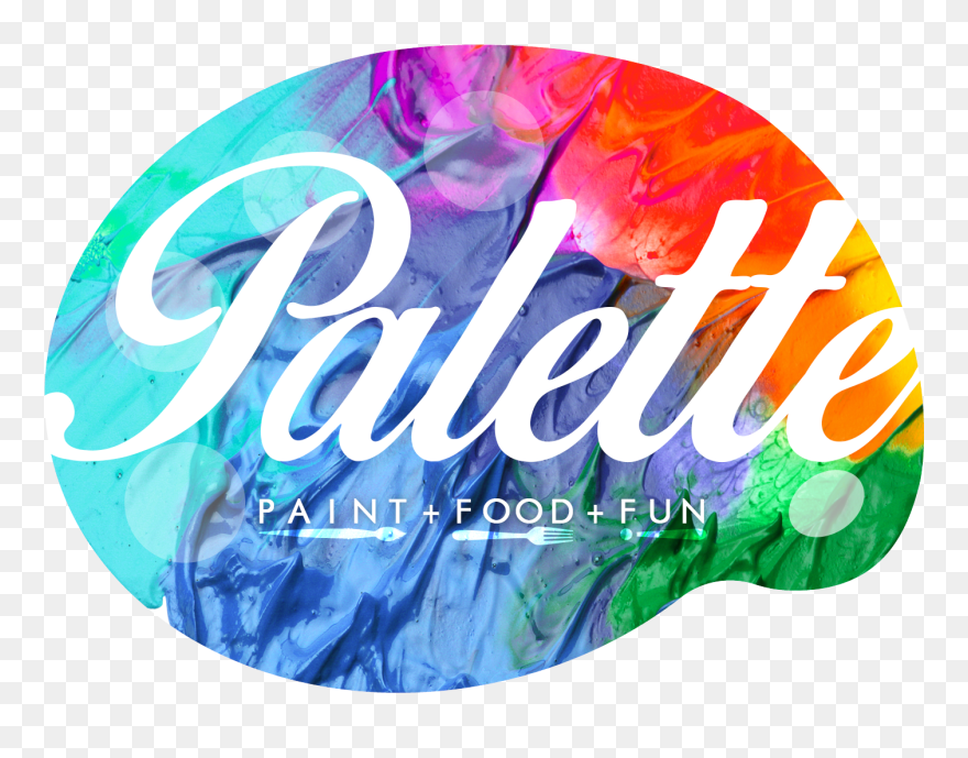 Pallet Logo Palette Acrylic Paint Hq Image Free Png - Paint Palette Logo Png Clipart
