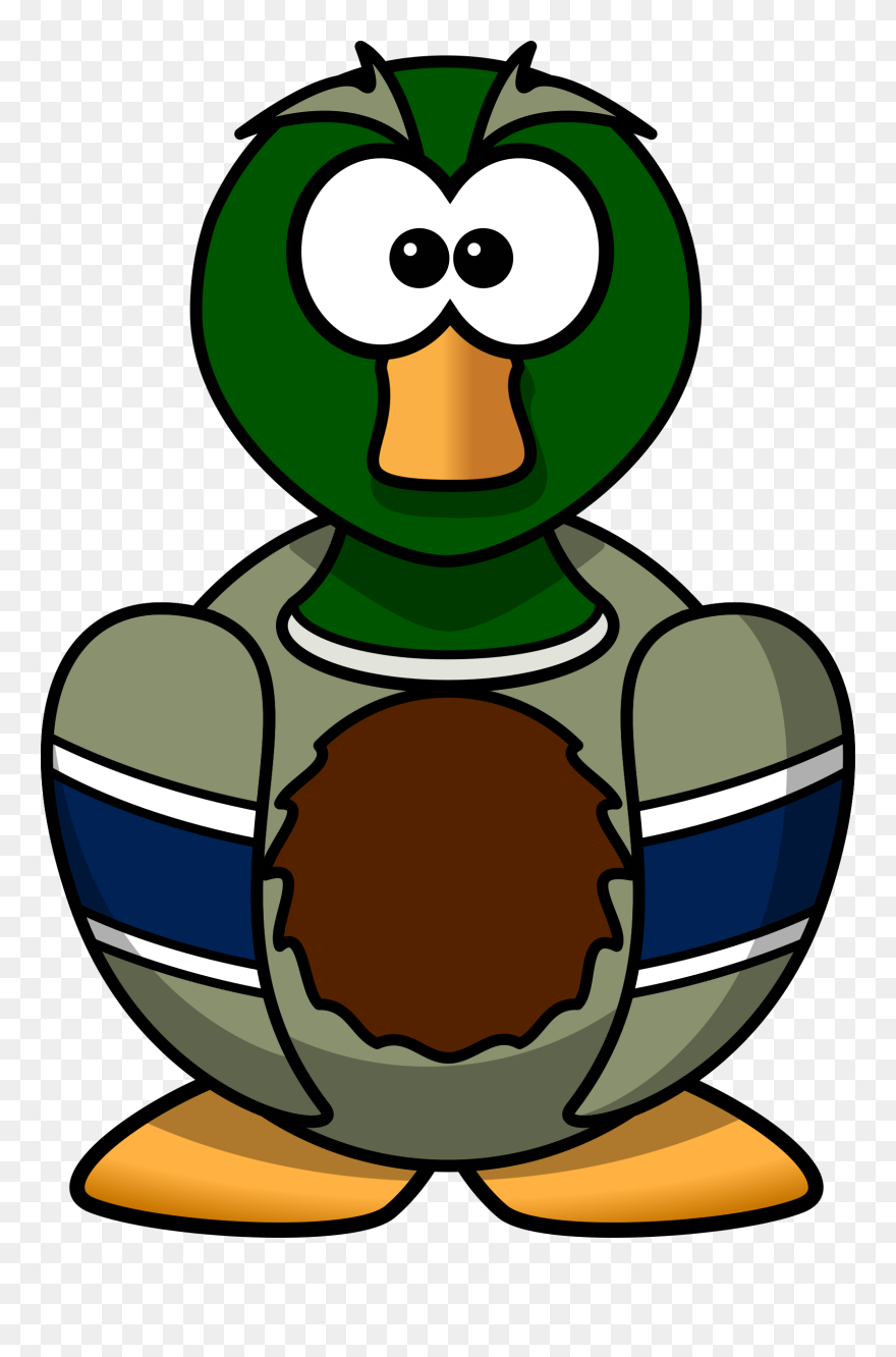 Cartoon Duck Clipart - Png Download