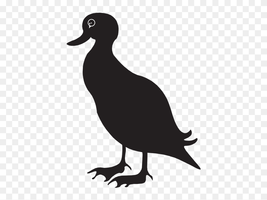 Black Duck Silhouette Png Icons - Clipart Black Duck Transparent Png