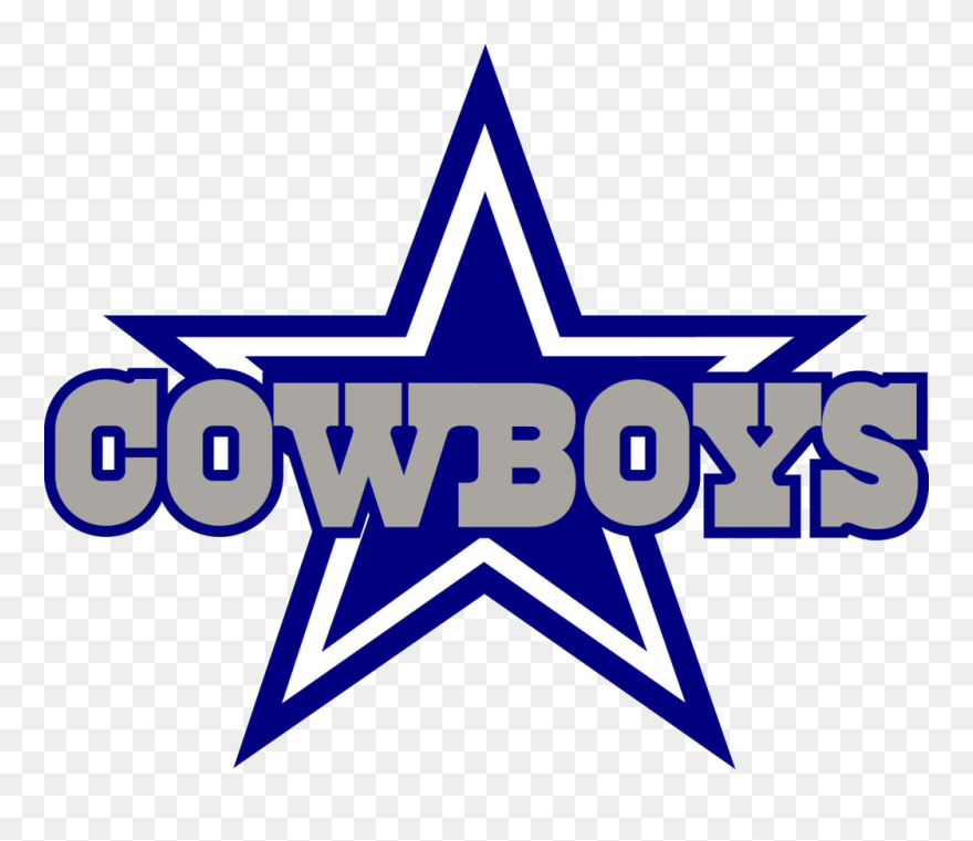 Dallas Cowboys Clipart Large - Drawing Dallas Cowboys Logo - Png Download