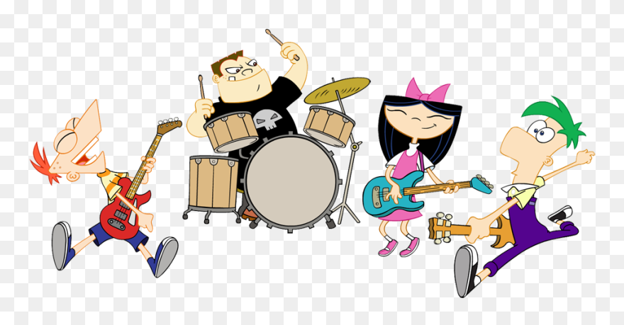 Thumb Image - Phineas And Ferb Drums Clipart