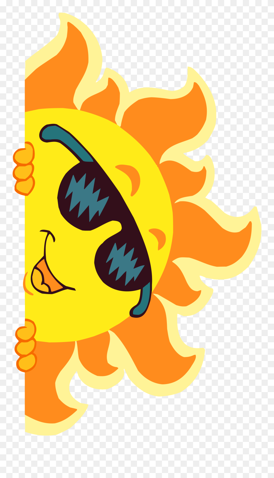 Summer Camp Sun Clipart Svg Royalty Free Stock Summer - Clip Art Summer Camp - Png Download