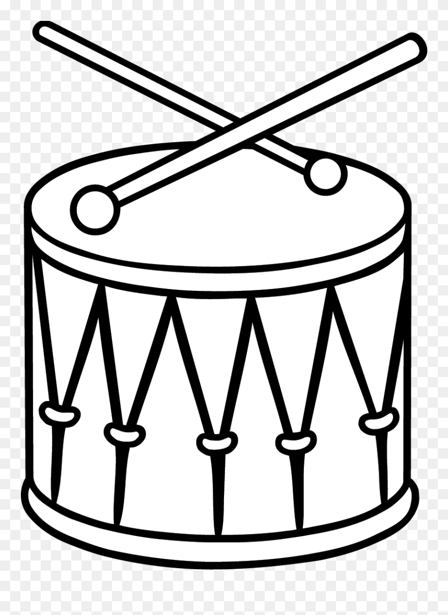 Drums Clipart Triangle Music - Percussion Instruments Clip Art - Png Download