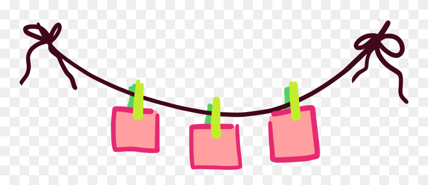 Paper Clothespin Clip Art - Clothes Line Clip Art - Png Download