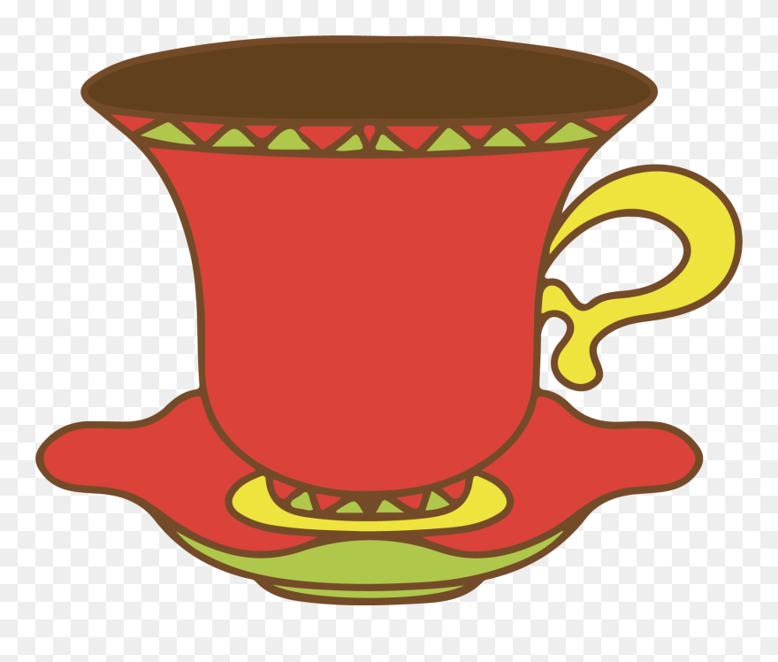 Coffee Cup Teacup Clip Art - Png Download