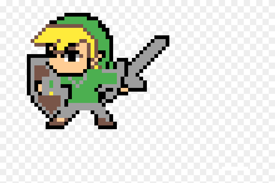 Transparent Dallas Cowboys Clip Art - Link Zelda 8 Bit - Png Download