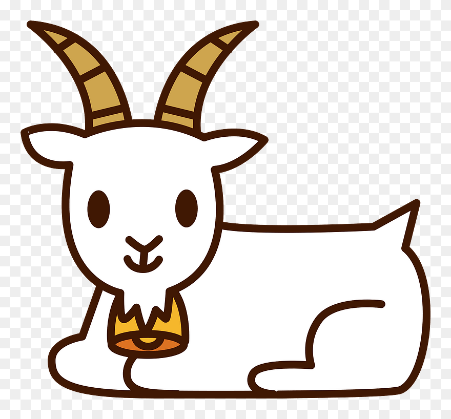 Goat Animal Clipart - Clip Art Of Goat - Png Download