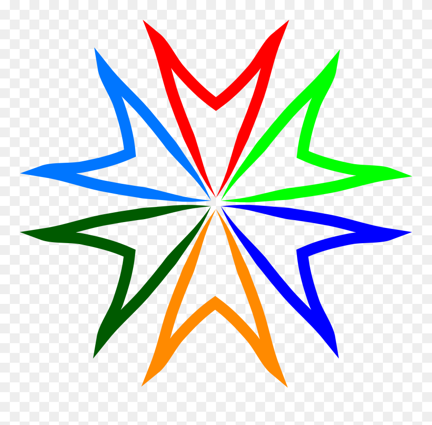 Cowboy Star Clipart Vector Black And White Stock Clipart - Clip Art - Png Download