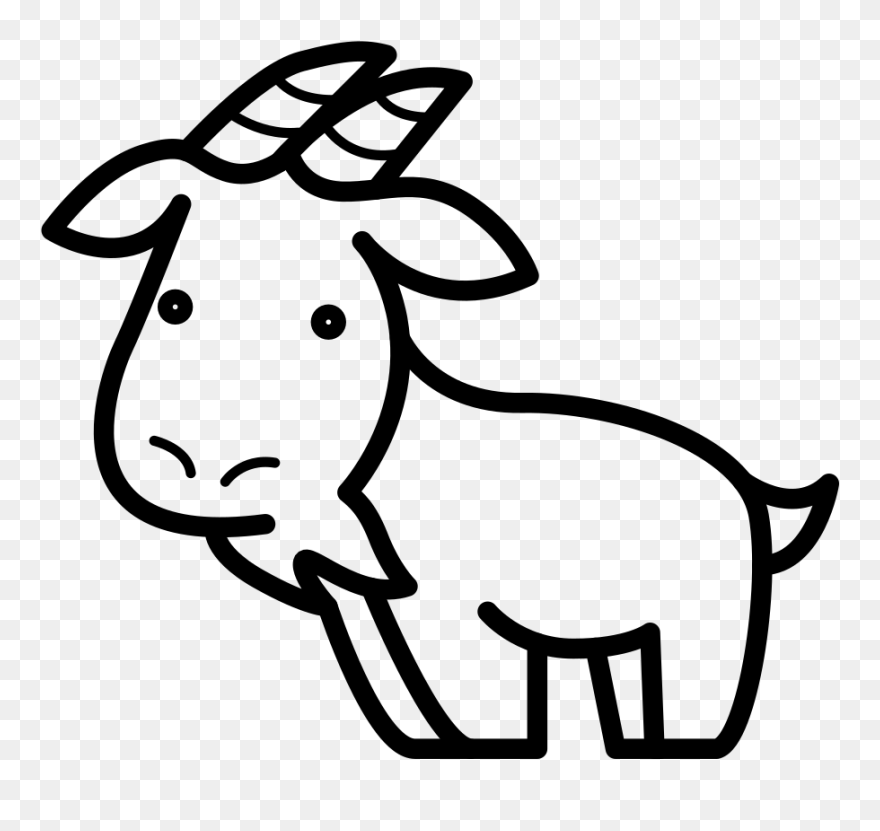 Goat Svg Clipart