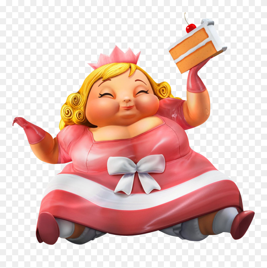 Ugly Dress Clipart - Playstation All Stars Battle Royale Fat Princess - Png Download