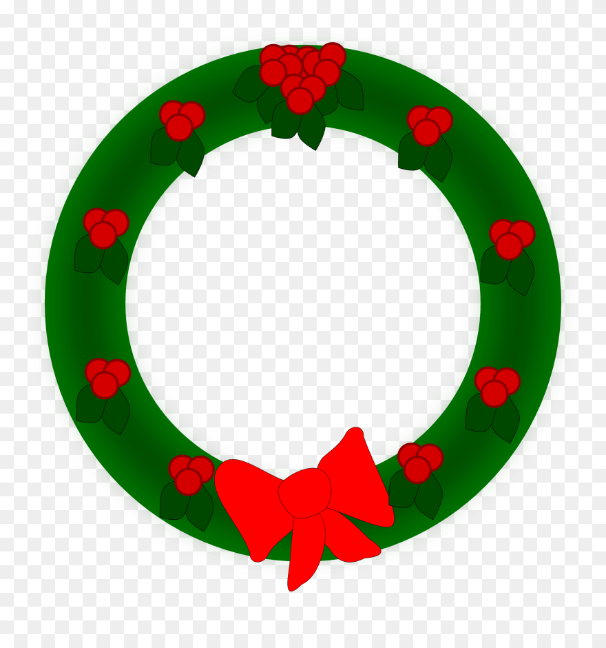 Christmas Decoration Png Circle Clipart