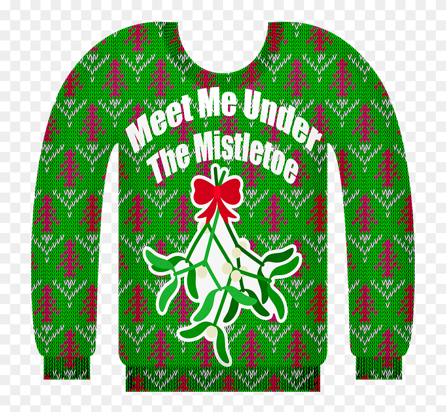 Lelijke Kersttrui Clipart - Foute Kerstparty - Png Download