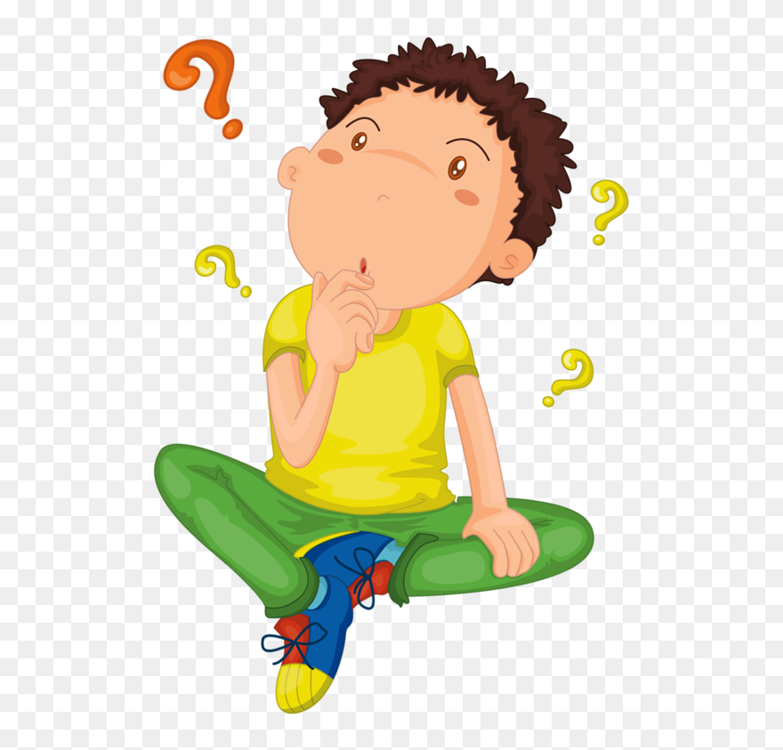 Kid Thinking Png Clipart