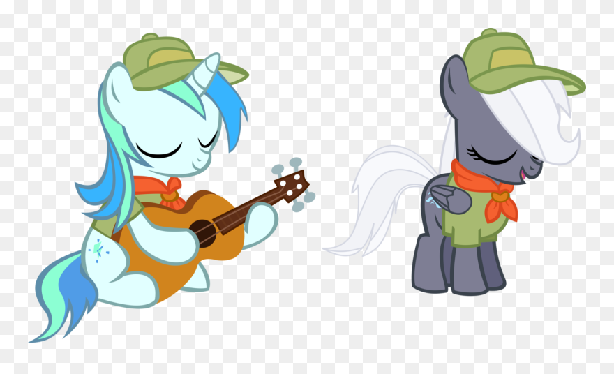 Ukulele Vector Animated - Cartoon Clipart