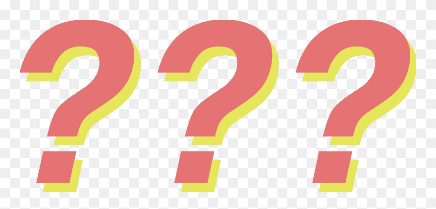 Transparent Wallpaper Clipart - Aesthetic Question Mark - Png Download