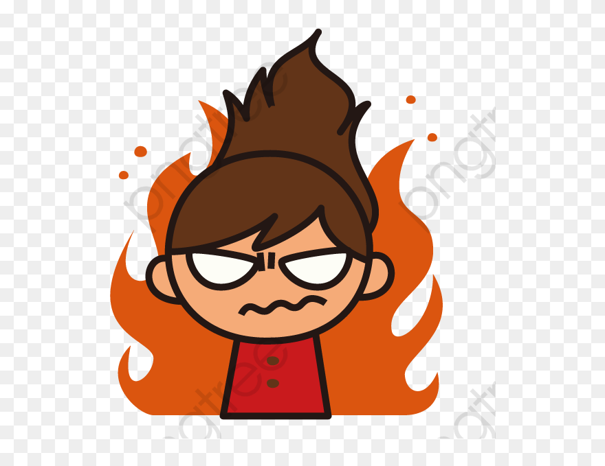 Cartoon Angry Girl, Cartoon Clipart, Angry Clipart, - Angry Clipart Png Transparent Png