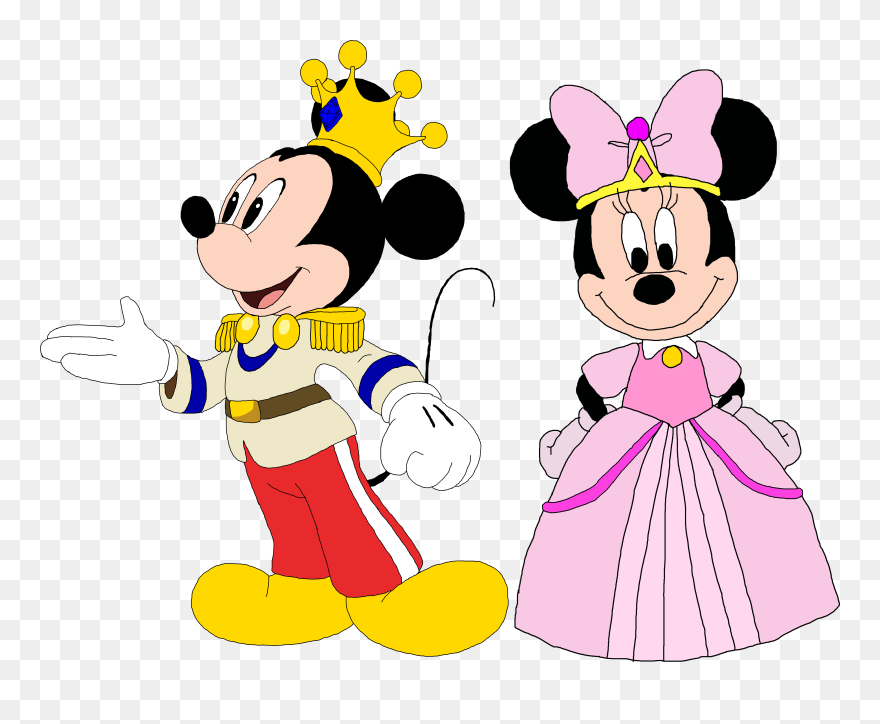 Mickey Mouse Clipart Royal - Mickey Princess - Png Download