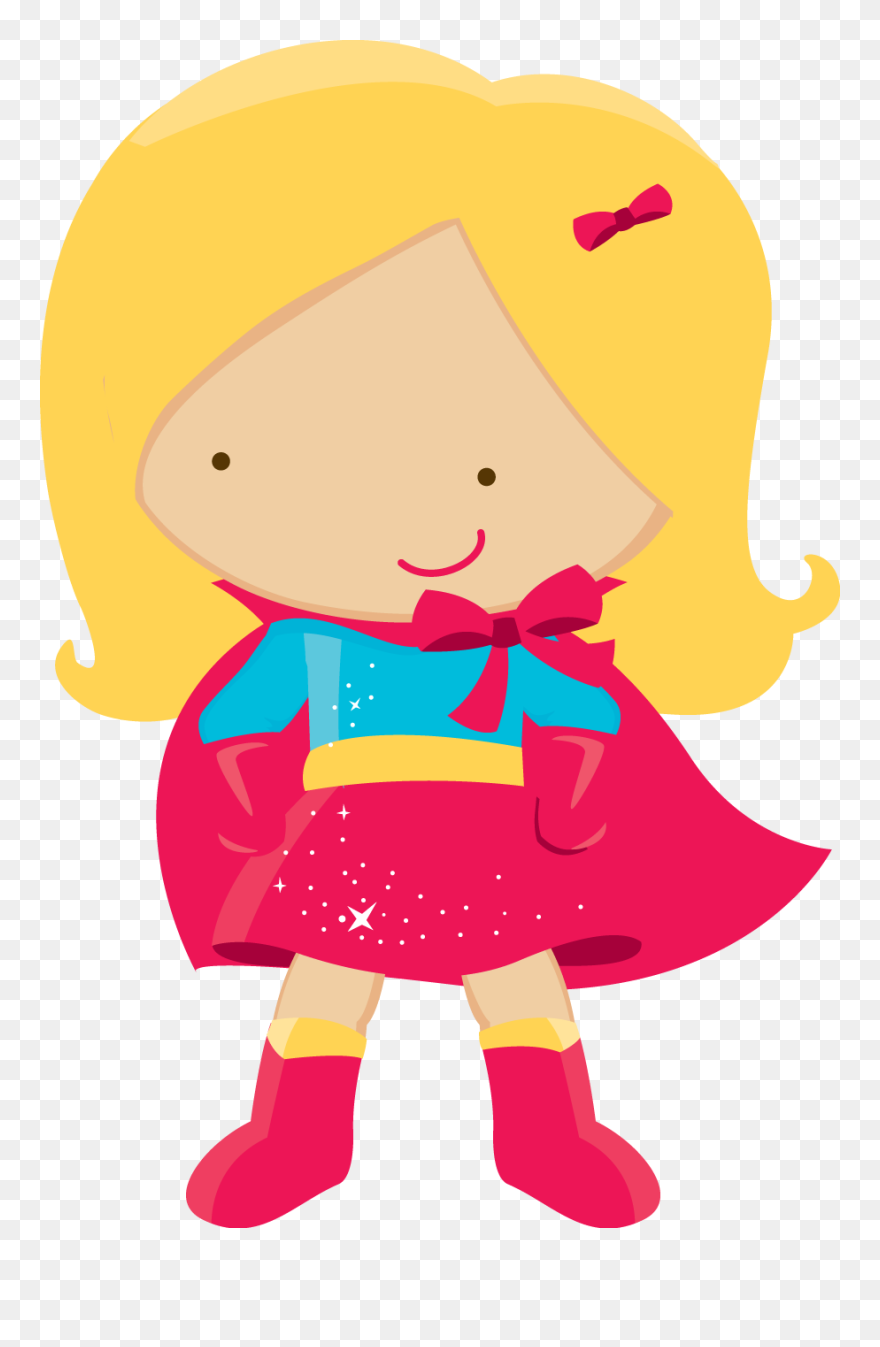 Transparent Super Hero Clip Art - Superhero Girl Clipart - Png Download