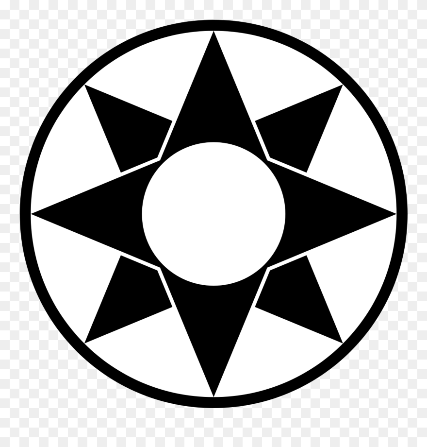 Second Star To The Right Peter Pan Compass Clipart - Native American Symbol For Hope - Png Download