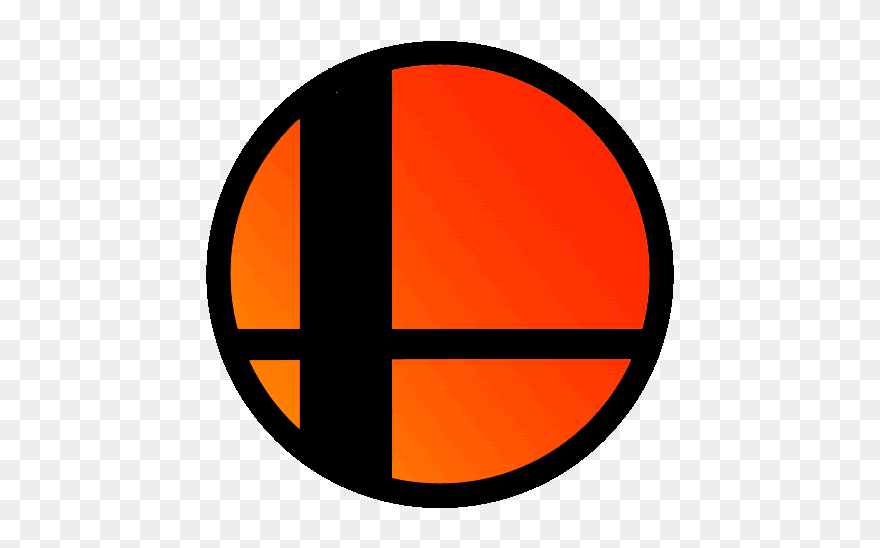 Smash Ball Png - Super Smash Bros Logo Gif Clipart