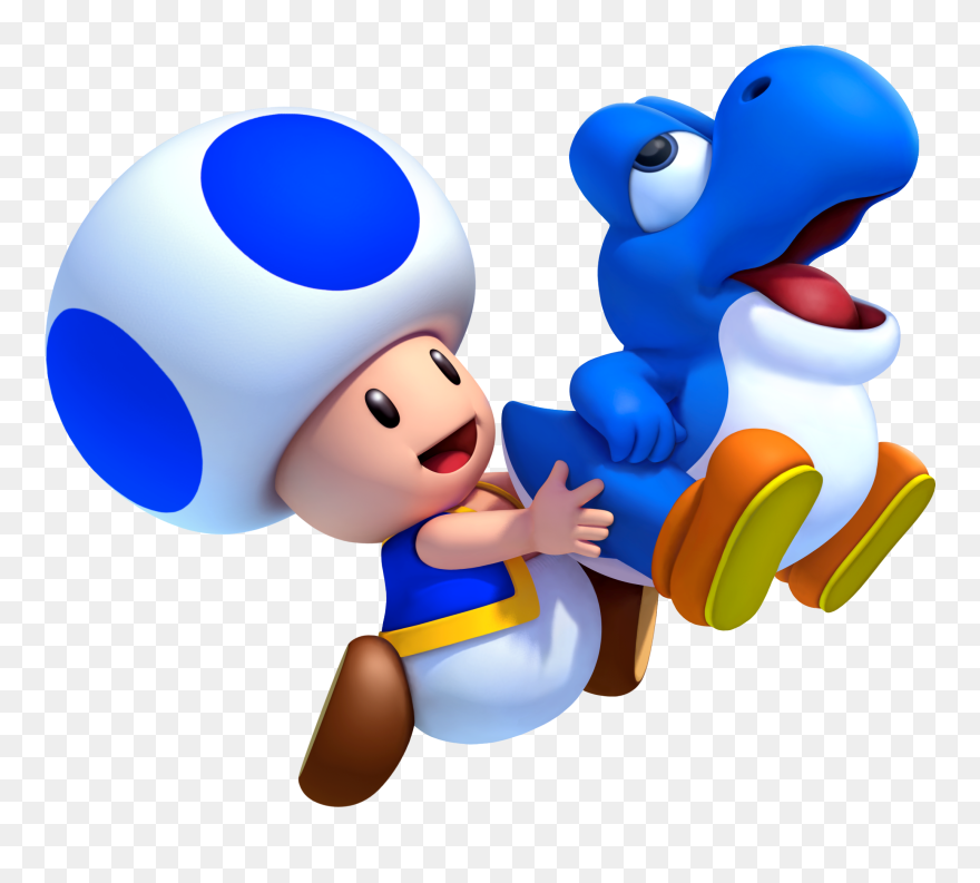 Bluetoad2 - Baby Yoshi From Mario Clipart