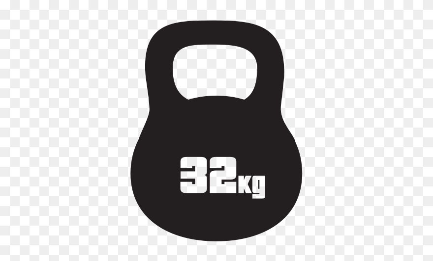 Kettlebell 32 Kg - Kettlebell Clipart