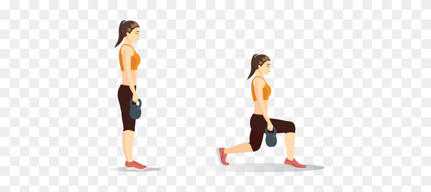 Drawing Leg Beginner Transparent Png Clipart Free Download - Lunges Clipart
