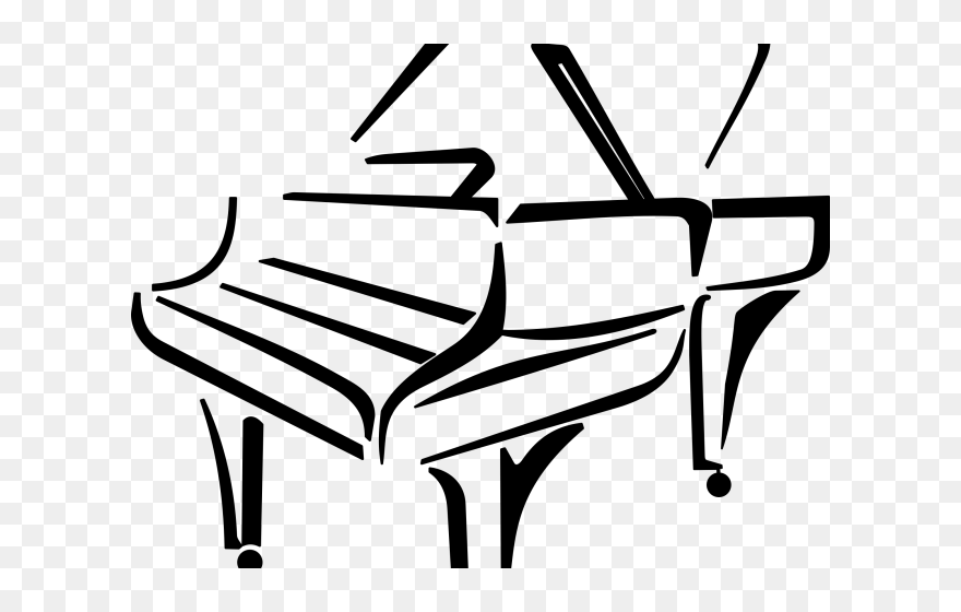 Transparent Background Piano Clipart - Png Download