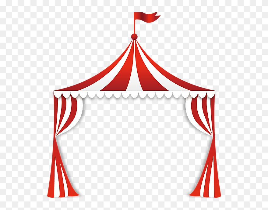 Clip Art Carnival Tent - Png Download