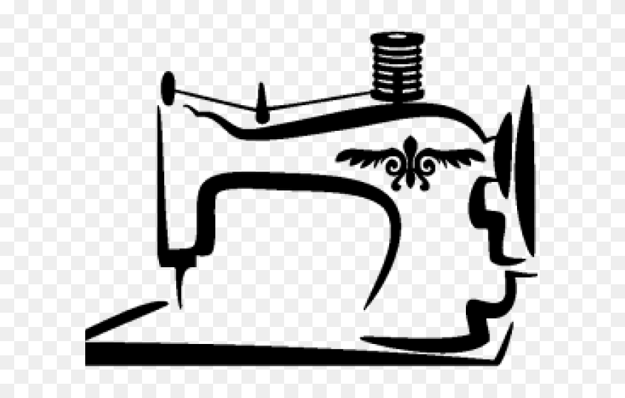 Old Clipart Matanda - Sewing Machine Vector Png Transparent Png