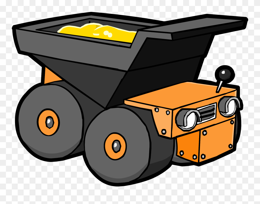 Transparent Dump Truck Clip Art - Puffle Dump Truck - Png Download